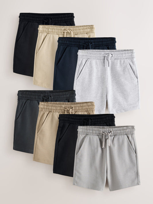 Black/Grey Shorts 8 Pack (3mths-7yrs) image 1
