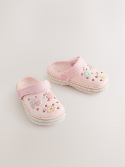 Blush Pink Standard Fit (F) Character Clogs image 1