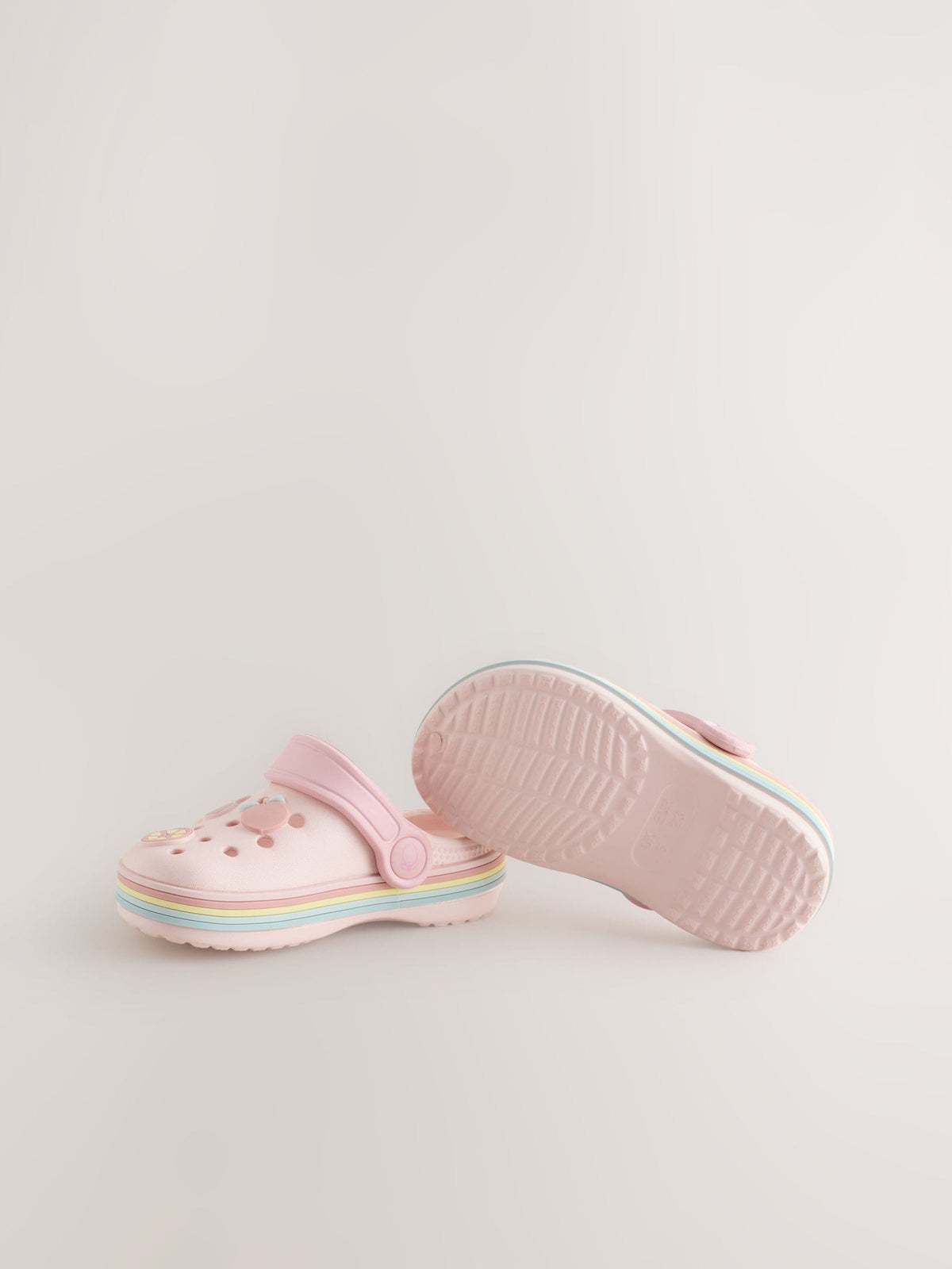 Blush Pink Standard Fit (F) Character Clogs image 3