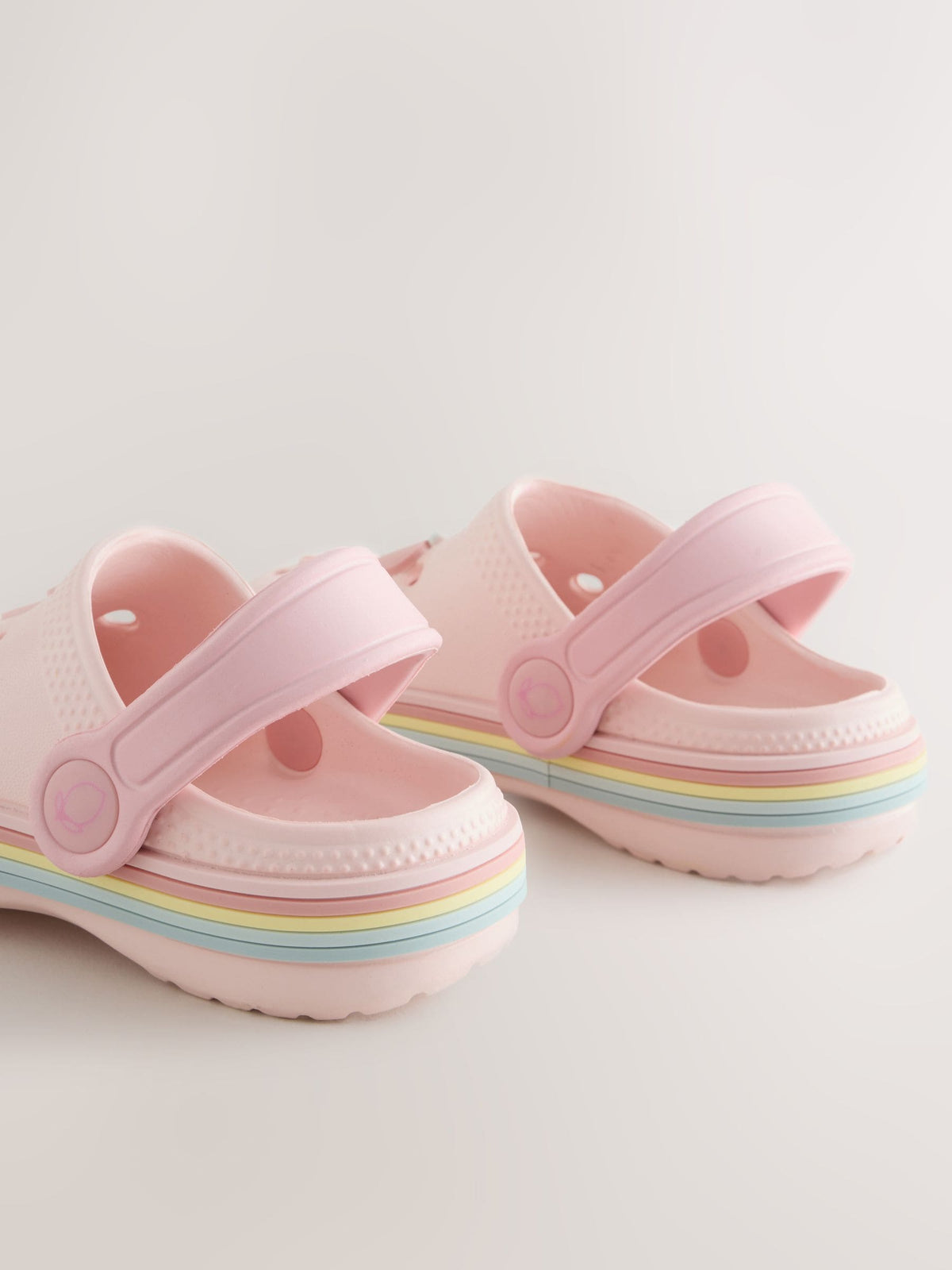Blush Pink Standard Fit (F) Character Clogs image 4