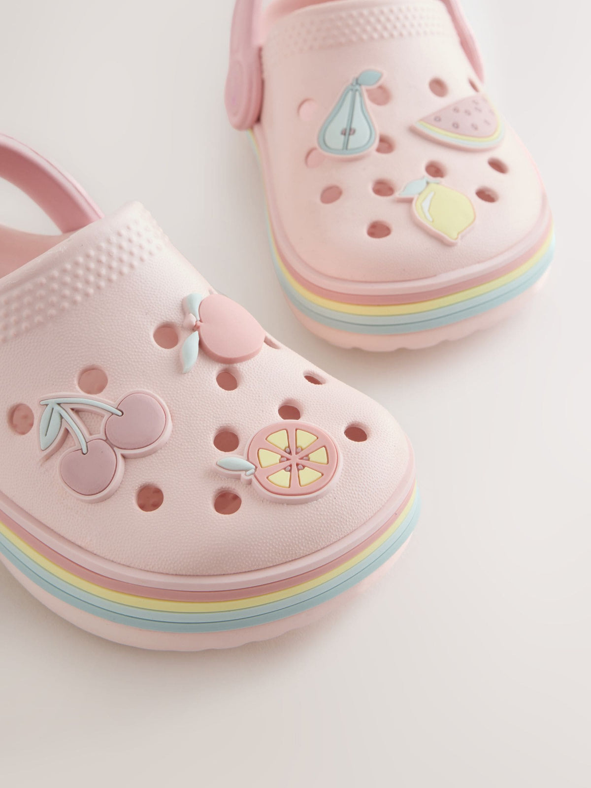 Blush Pink Standard Fit (F) Character Clogs image 5
