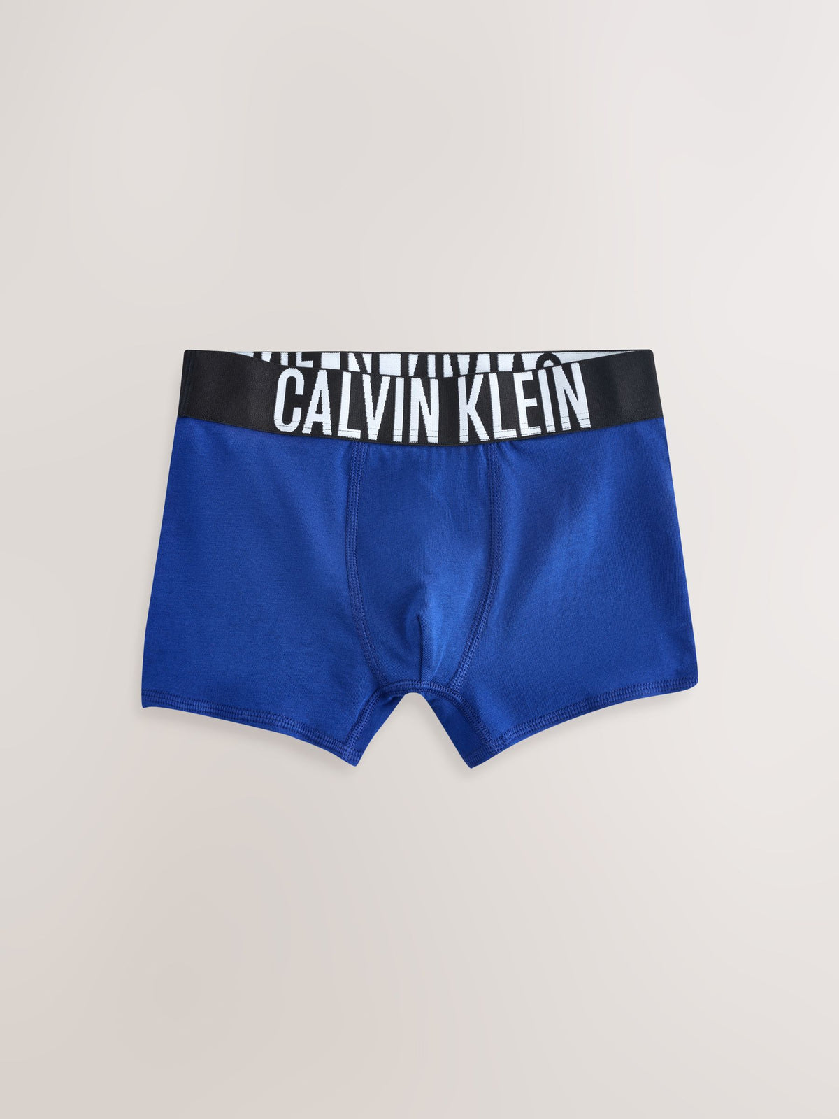 Dsiney Kidz - Calvin Klein Blue/Black Intense Power Trunks 3 Pack image 3