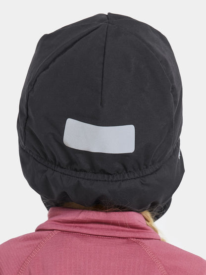 Didriksons Black Biggles Waterproof Hat image 2