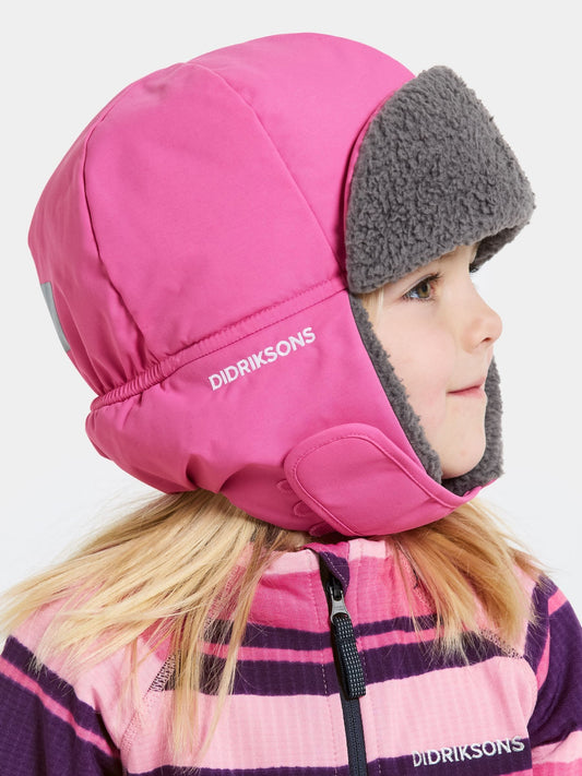 Didriksons Pink Biggles Waterproof Hat image 2