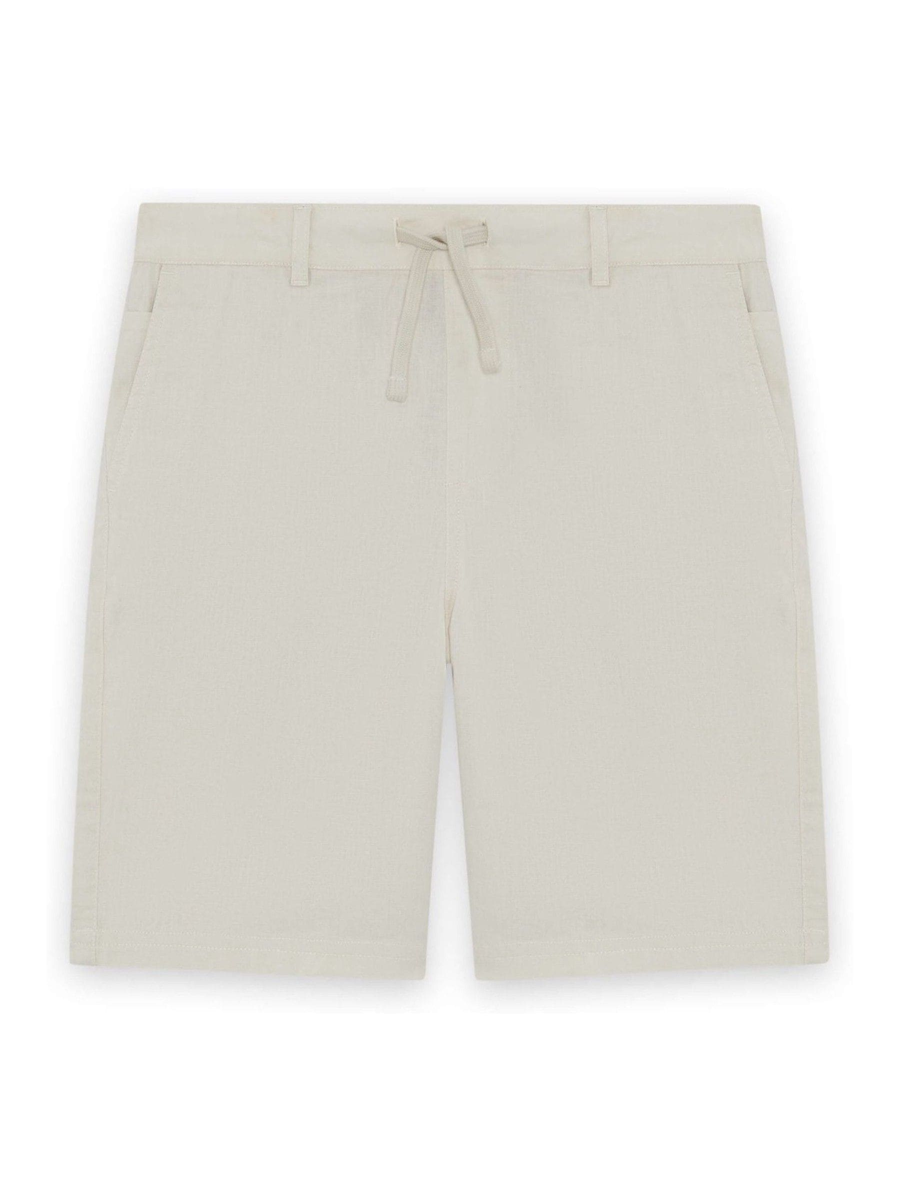 Dsiney Kidz - Lyle & Scott Grey Linen Blend Shorts image 1