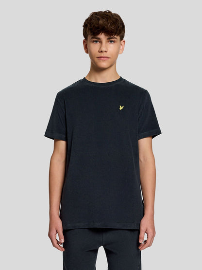 Dsiney Kidz - Lyle & Scott Blue Towelling T-Shirt image 1