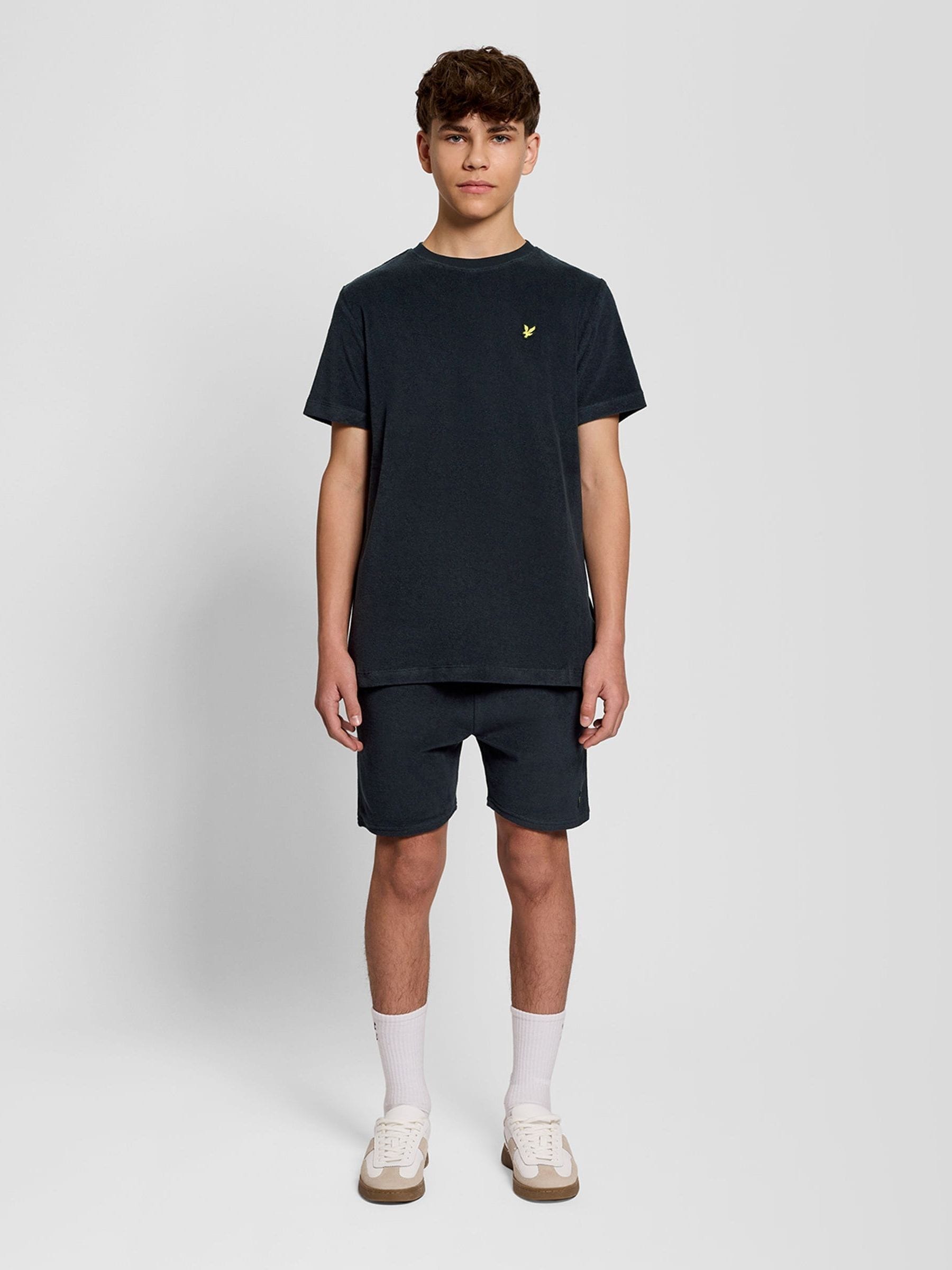 Dsiney Kidz - Lyle & Scott Blue Towelling T-Shirt image 2