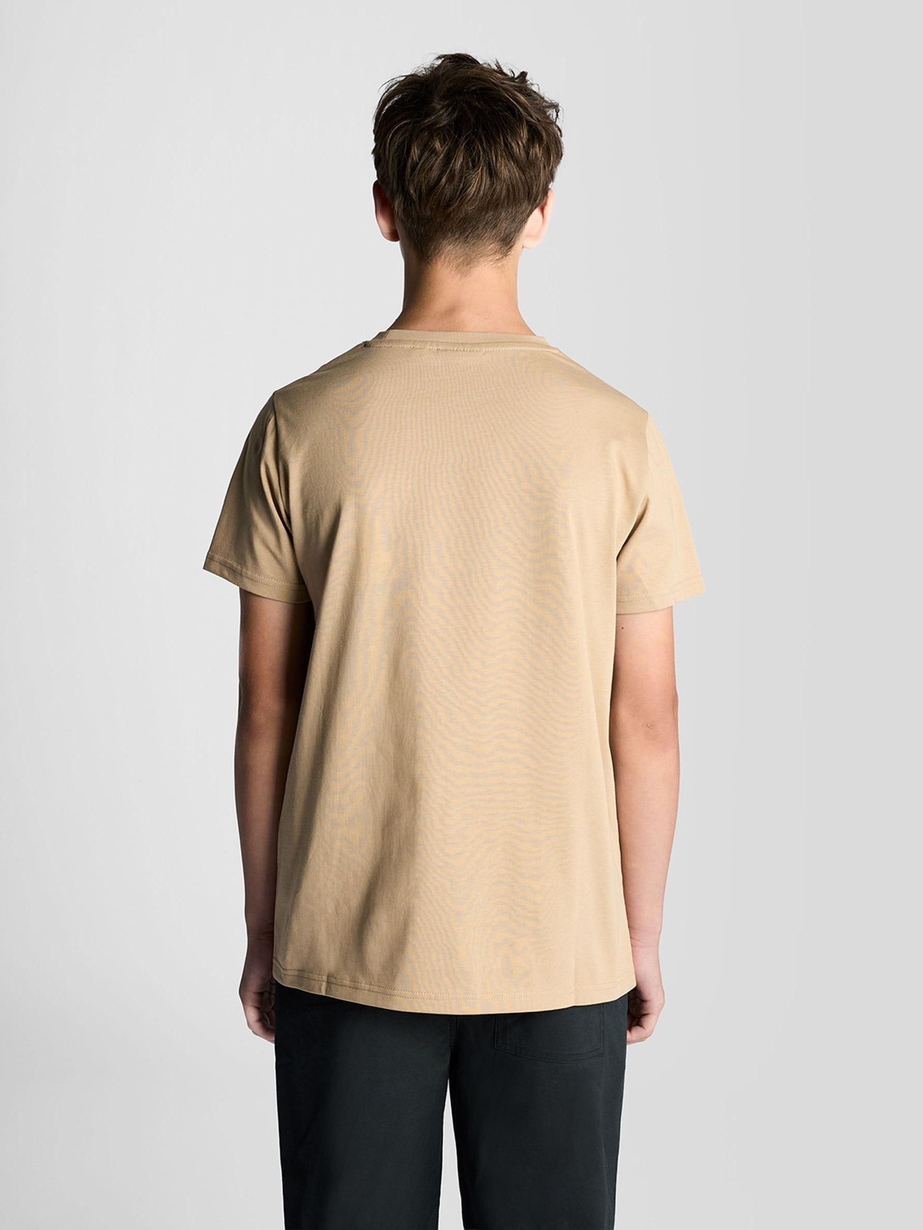 Dsiney Kidz - Lyle & Scott Yellow Plain T-Shirt image 2