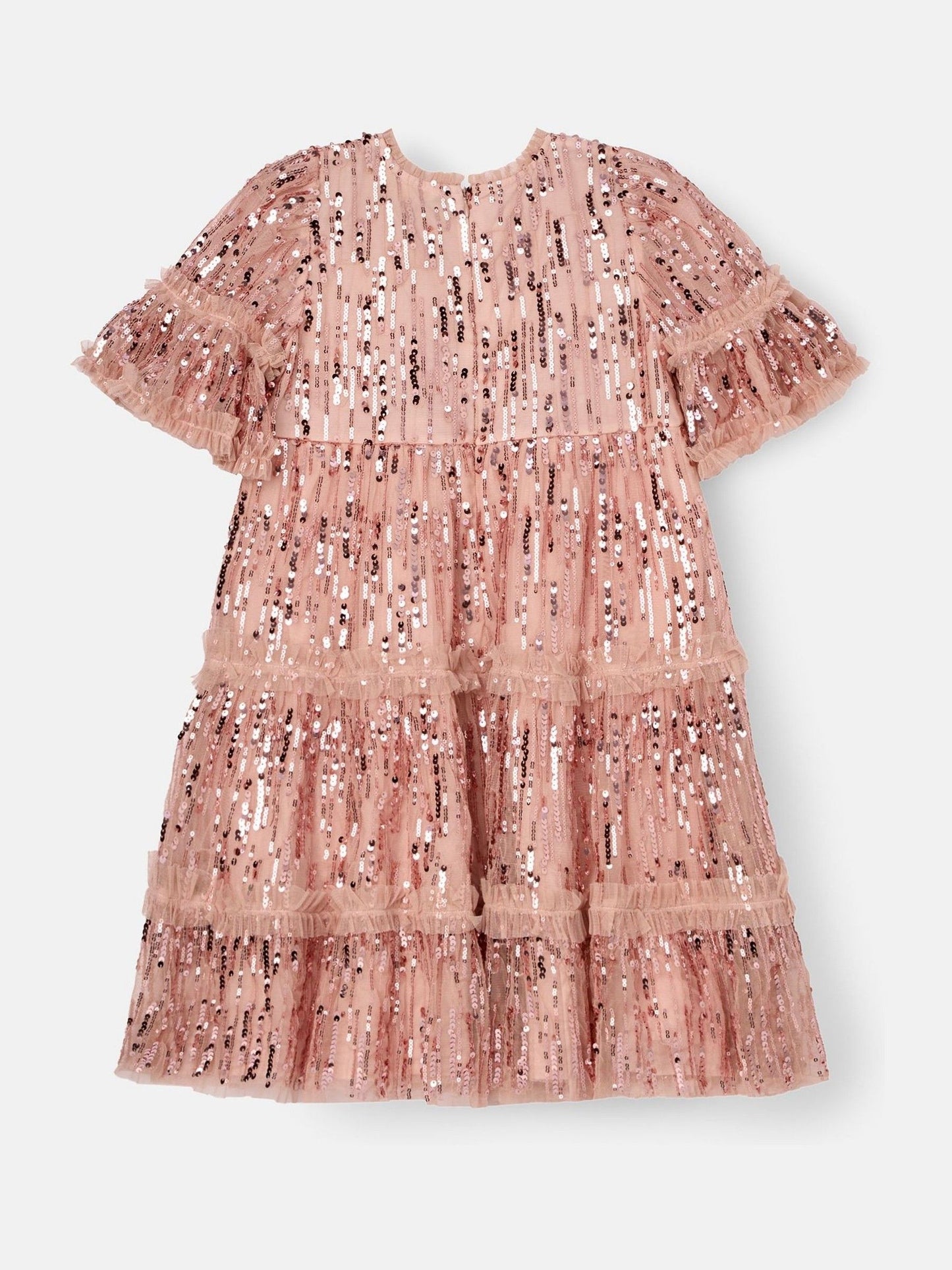 Angel & Rocket Pink Penny Sequin Dress image 8