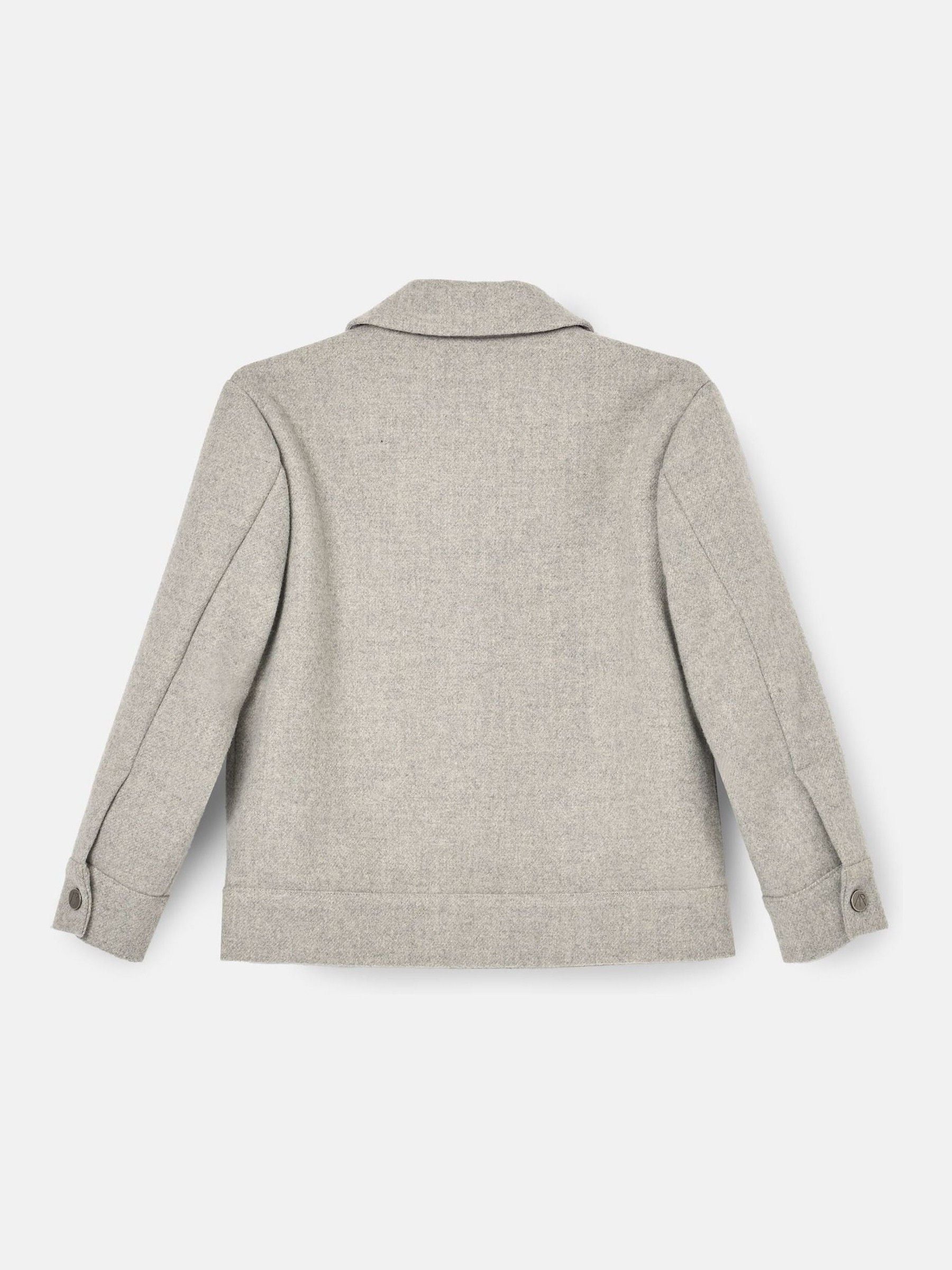 Dsiney Kidz - Angel & Rocket Grey Parker Varsity Jacket image 7