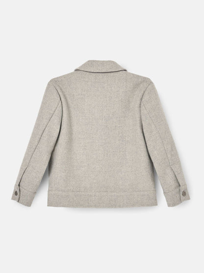 Dsiney Kidz - Angel & Rocket Grey Parker Varsity Jacket image 7