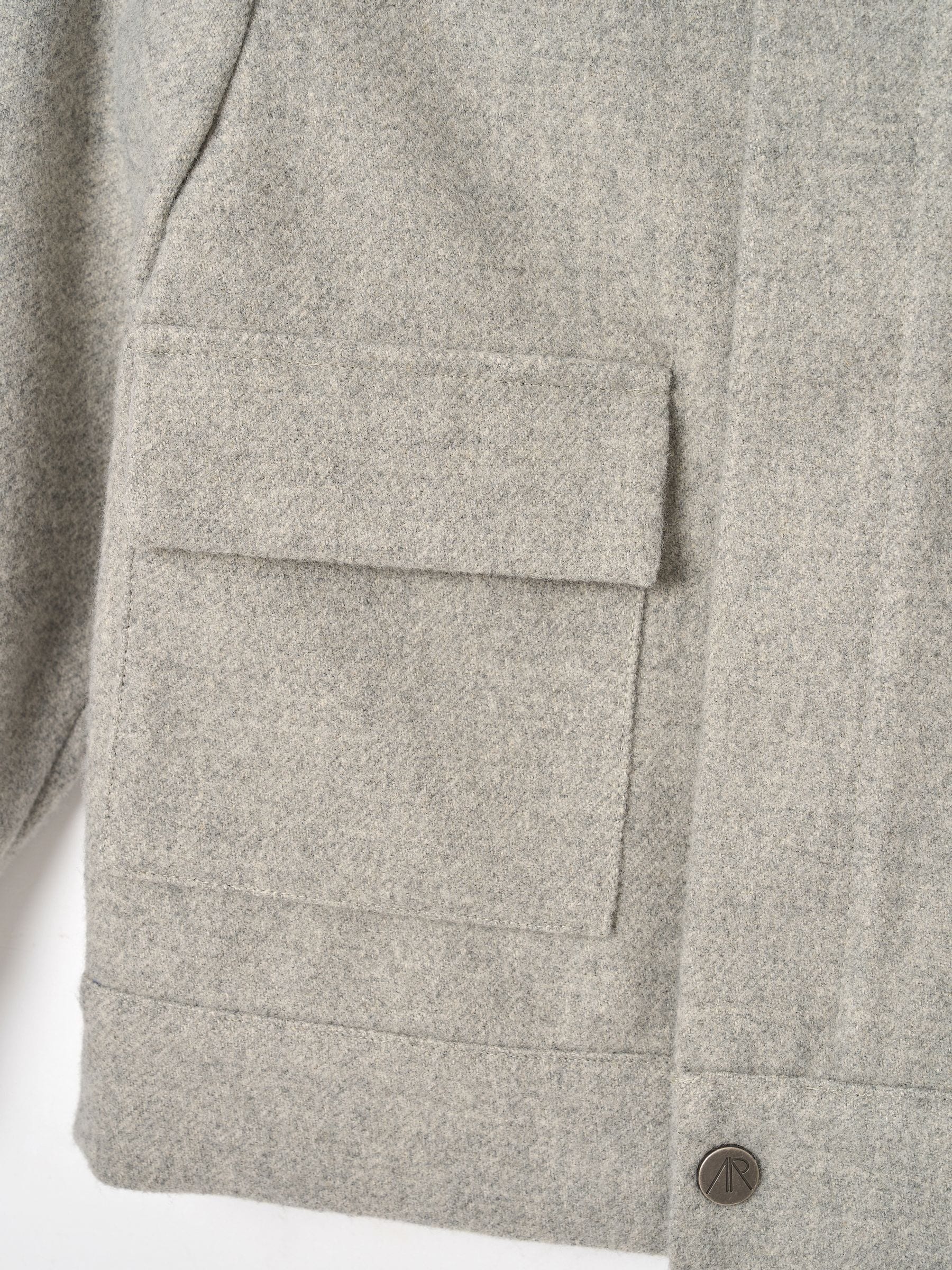 Dsiney Kidz - Angel & Rocket Grey Parker Varsity Jacket image 8