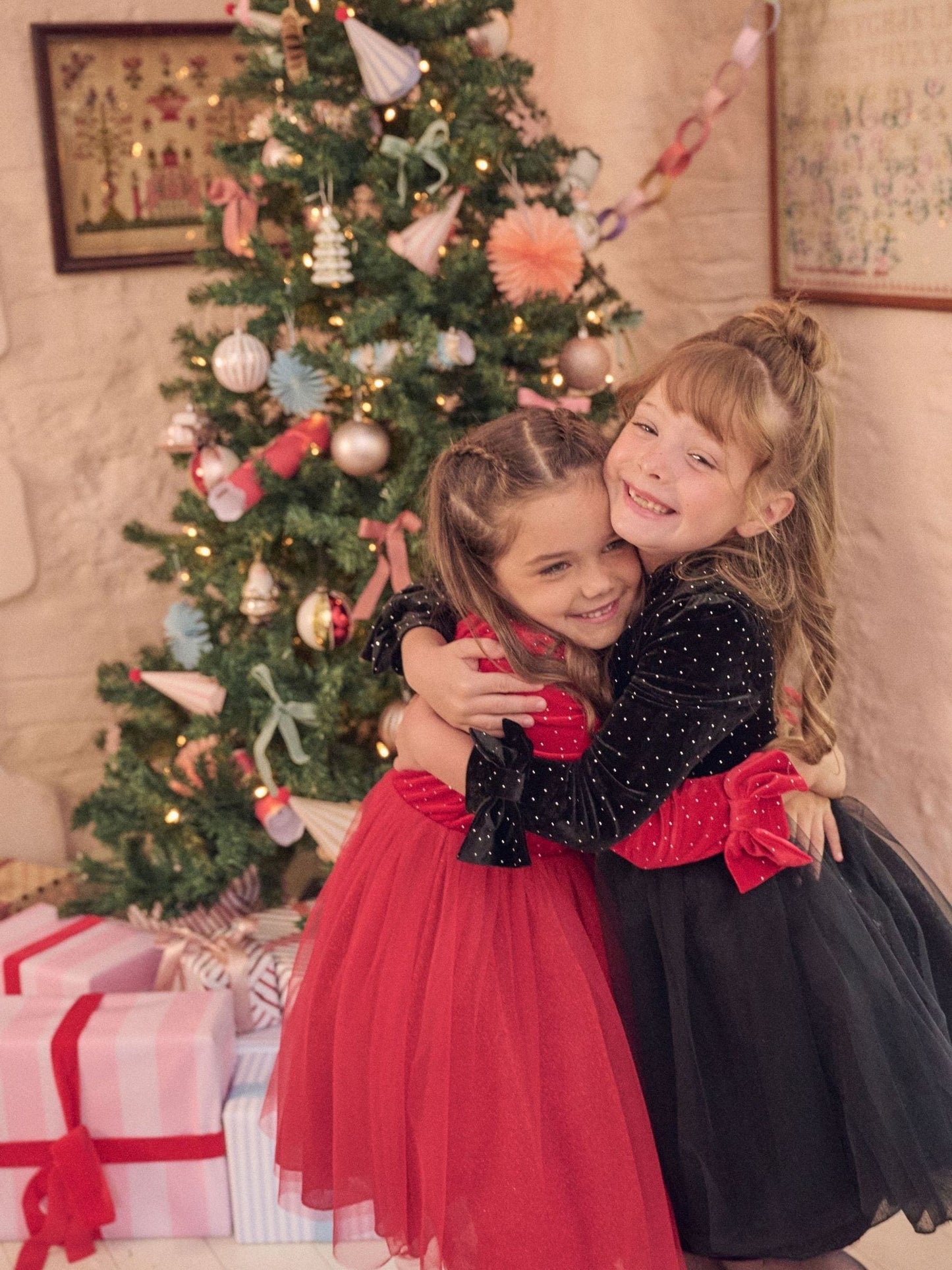 Angel & Rocket Black Elsie Velvet Tulle Dress image 2