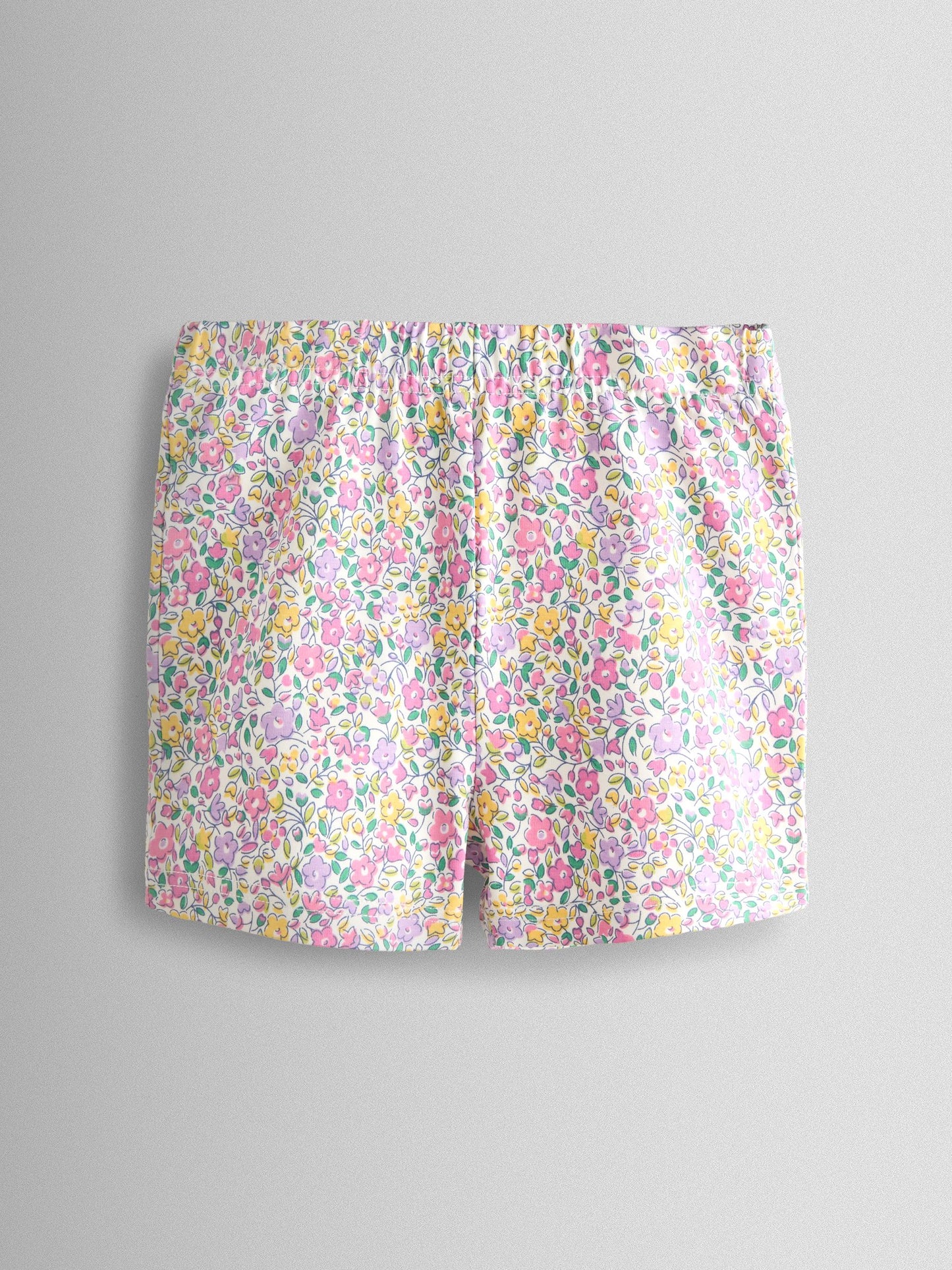 JoJo Maman Bébé Fucshia Pink Floral 2-Pack Cycle Shorts image 4