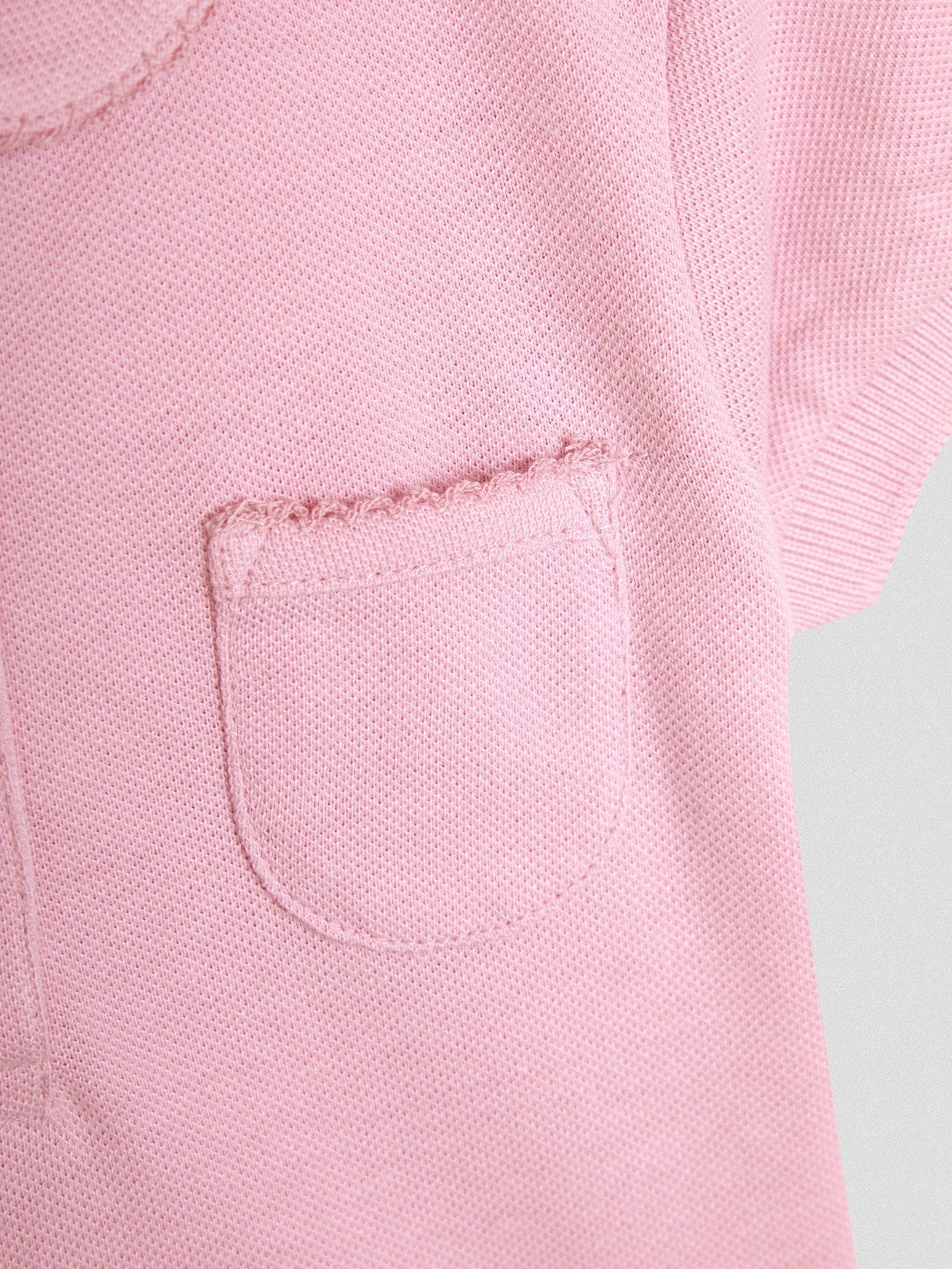 Dsiney Kidz - JoJo Maman Bébé Pink Pretty Polo Shirt image 3
