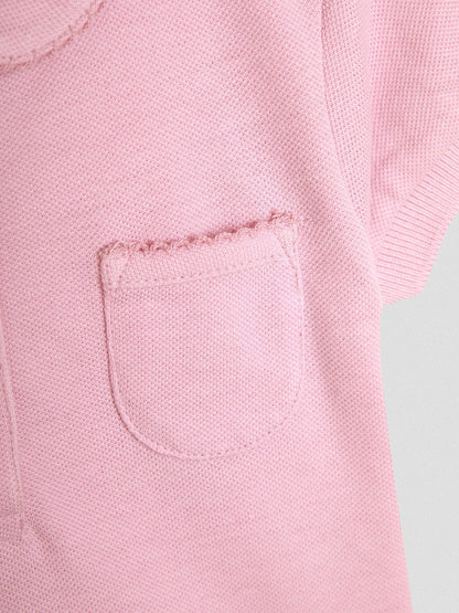 Dsiney Kidz - JoJo Maman Bébé Pink Pretty Polo Shirt image 3