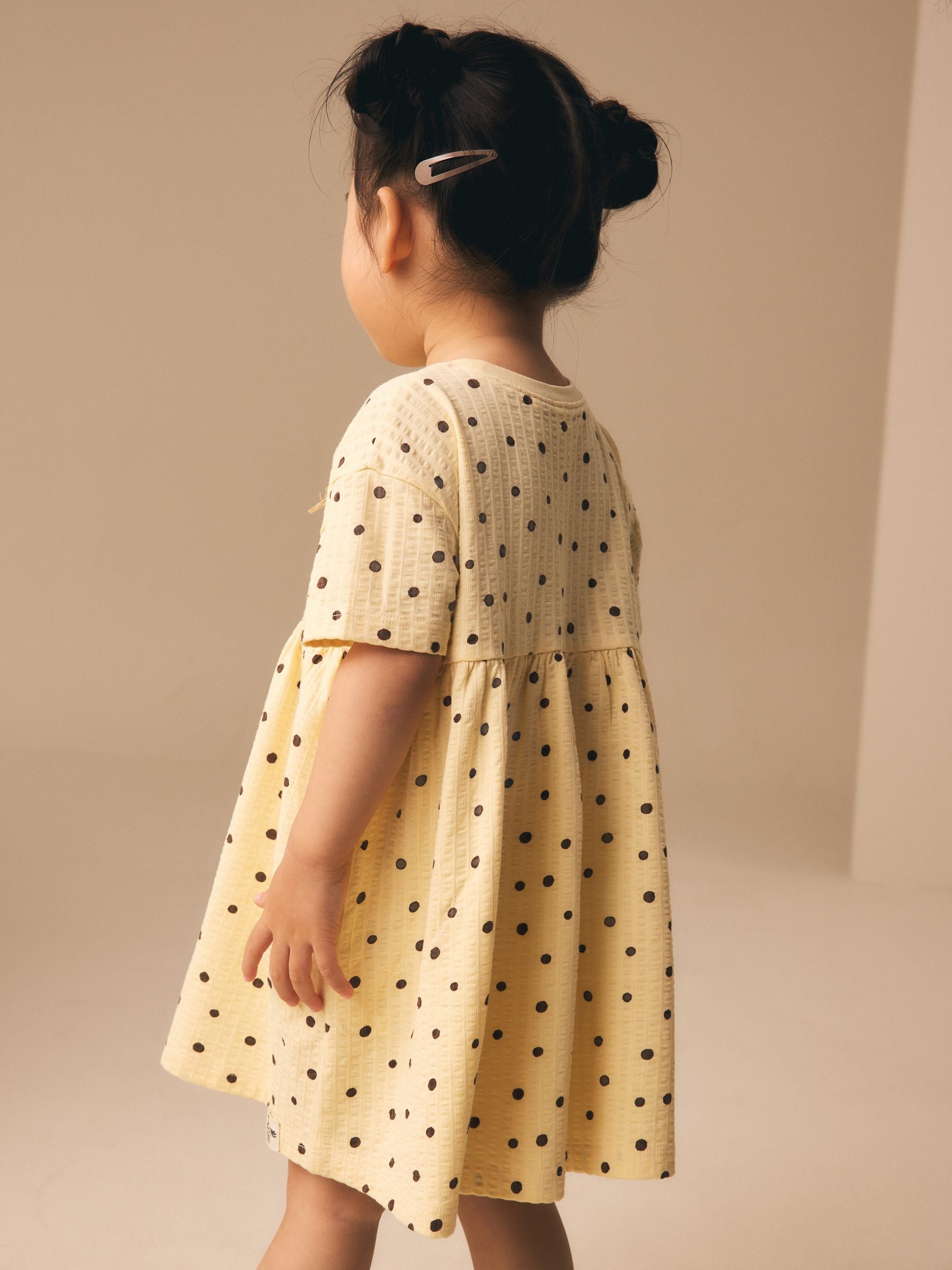 Neutral Unicorn Jersey Dress (3mths-7yrs) image 3