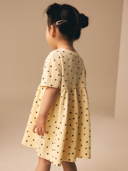Neutral Unicorn Jersey Dress (3mths-7yrs) image 3