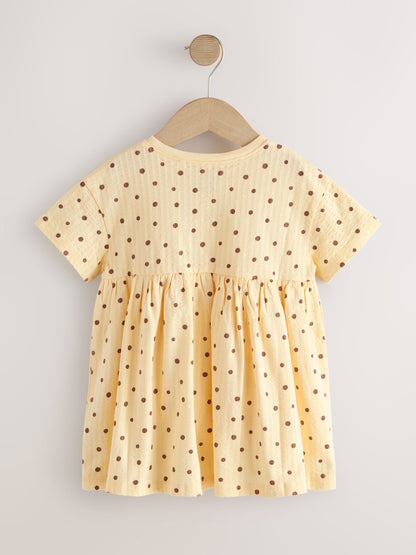 Neutral Unicorn Jersey Dress (3mths-7yrs) image 6