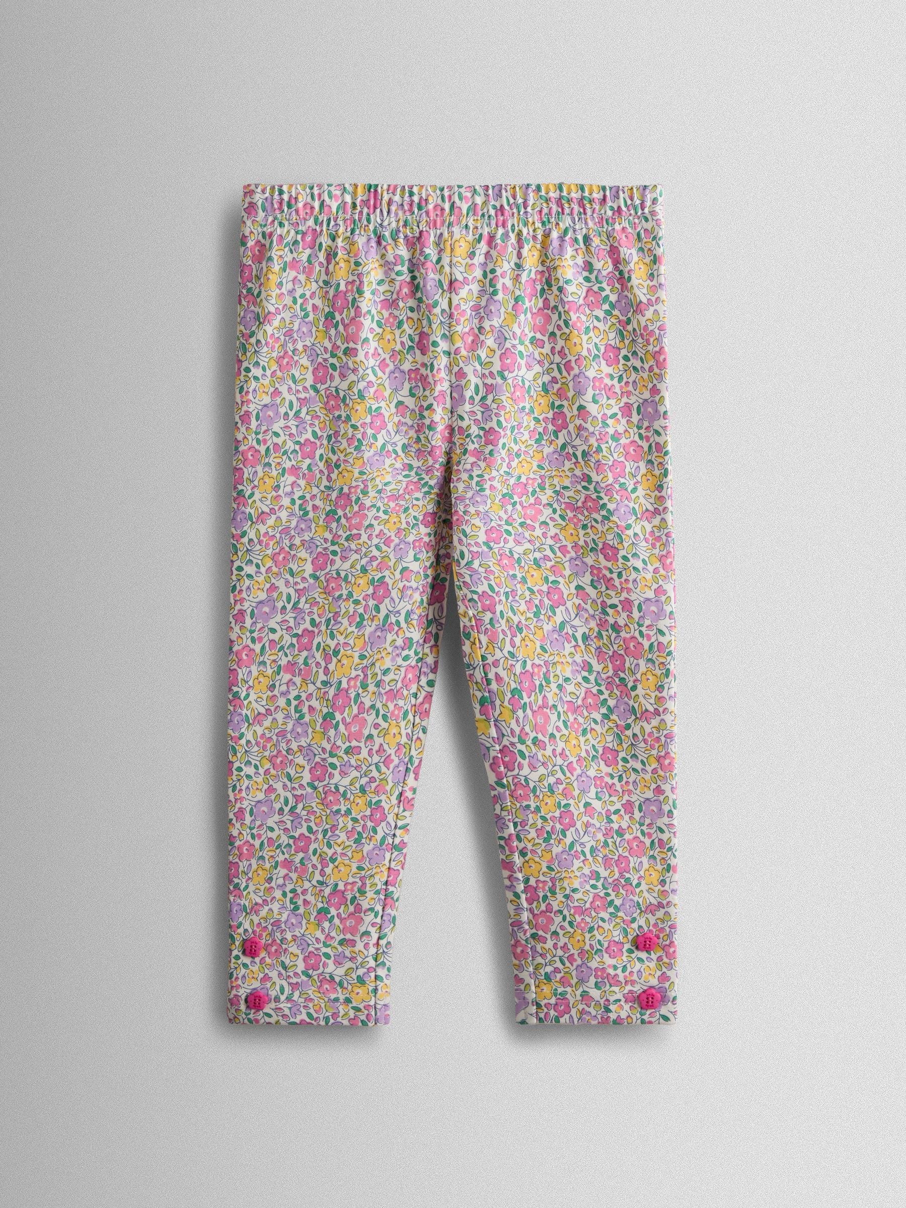 JoJo Maman Bébé Pink 2-Pack Leggings image 2
