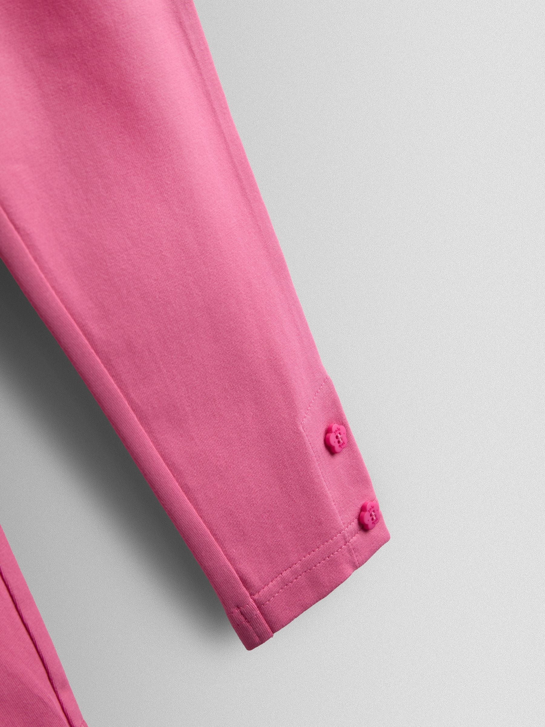 JoJo Maman Bébé Pink 2-Pack Leggings image 6