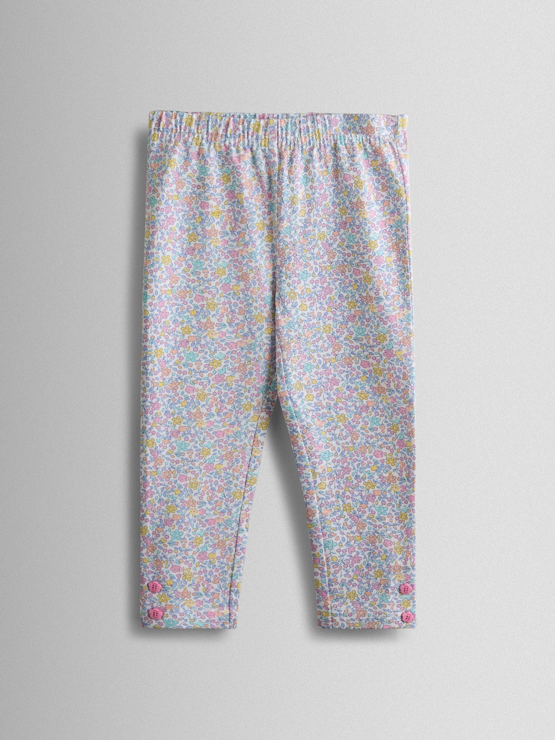 JoJo Maman Bébé Yellow 2-Pack Leggings image 2
