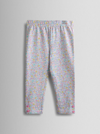 JoJo Maman Bébé Yellow 2-Pack Leggings image 2