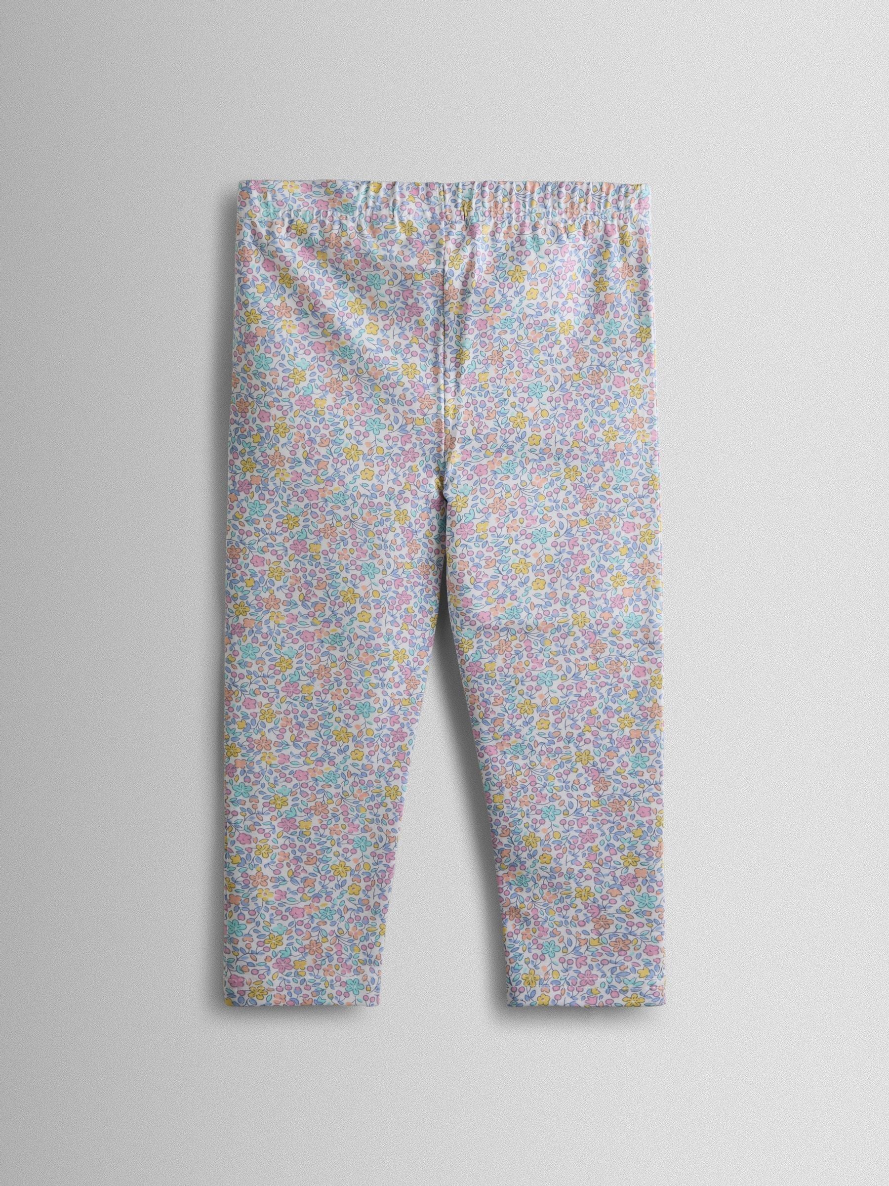JoJo Maman Bébé Yellow 2-Pack Leggings image 3