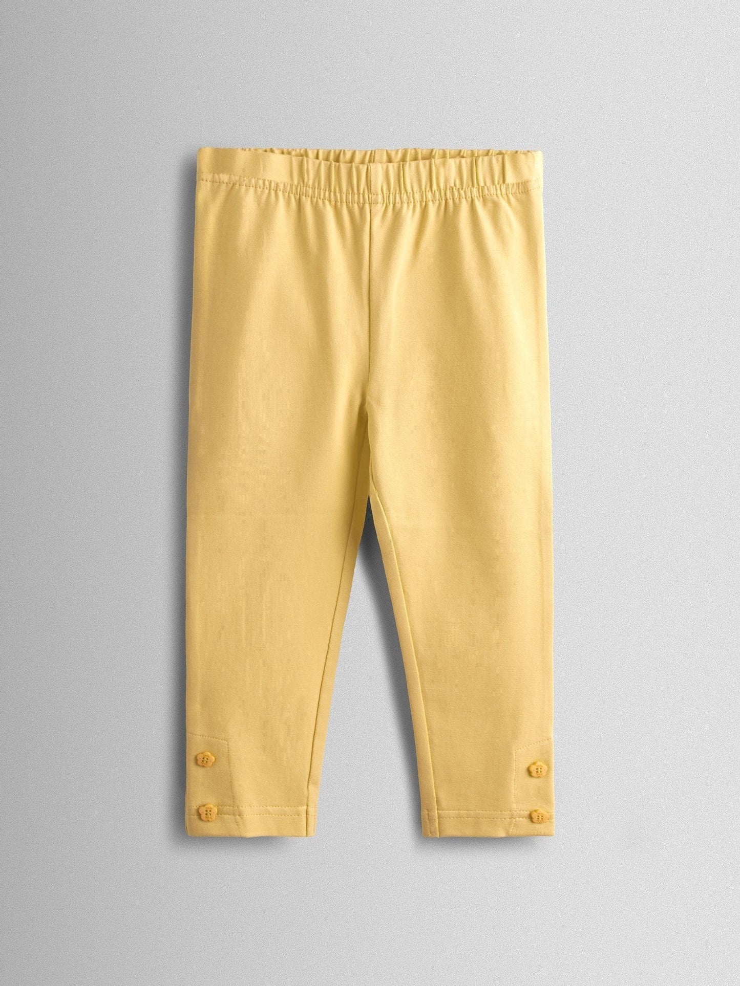 JoJo Maman Bébé Yellow 2-Pack Leggings image 4