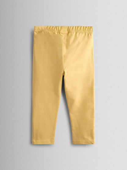 JoJo Maman Bébé Yellow 2-Pack Leggings image 5