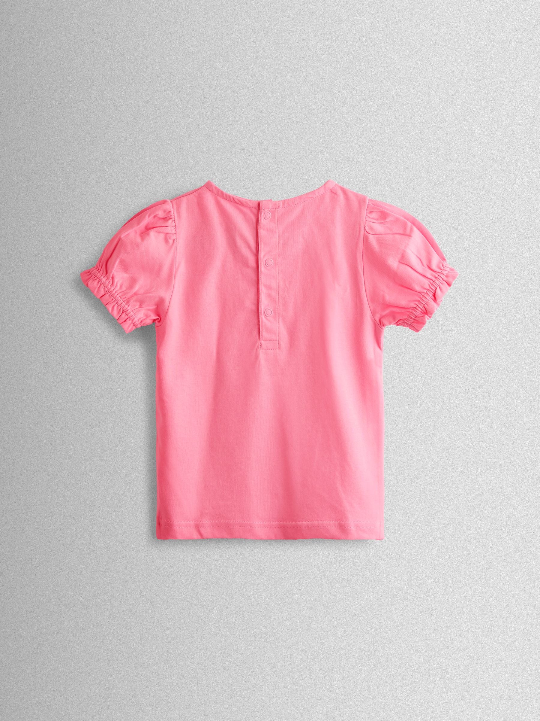 JoJo Maman Bébé Pink 2-Pack Pretty T-Shirts image 3