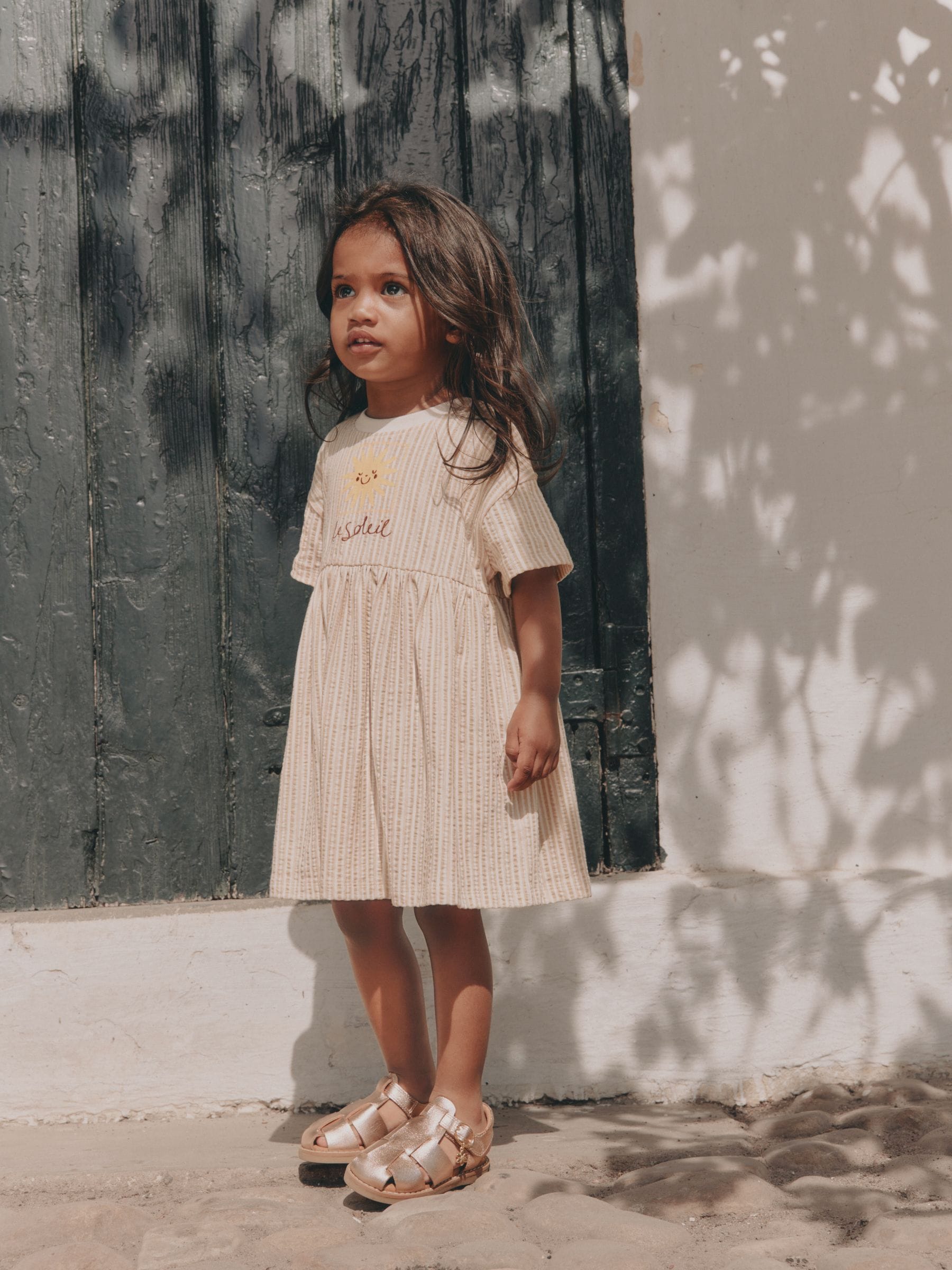Neutral Essential Jersey Dress (3mths-7yrs) image 2