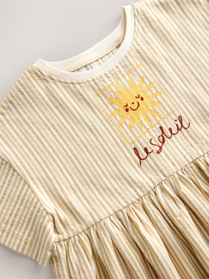 Dsiney Kidz - Neutral Essential Jersey Dress (3mths-7yrs) image 8