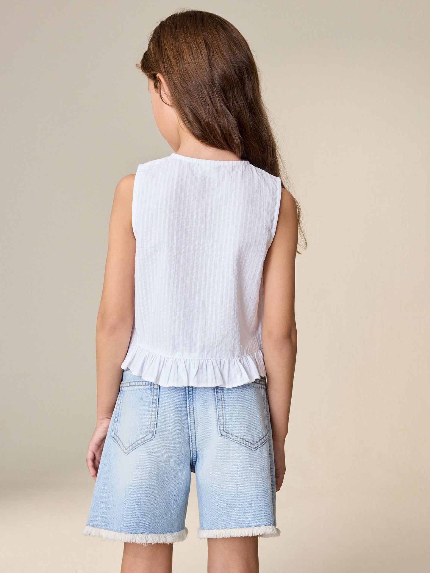 Dsiney Kidz - White Sleeveless Waistcoat (3-16yrs) image 3