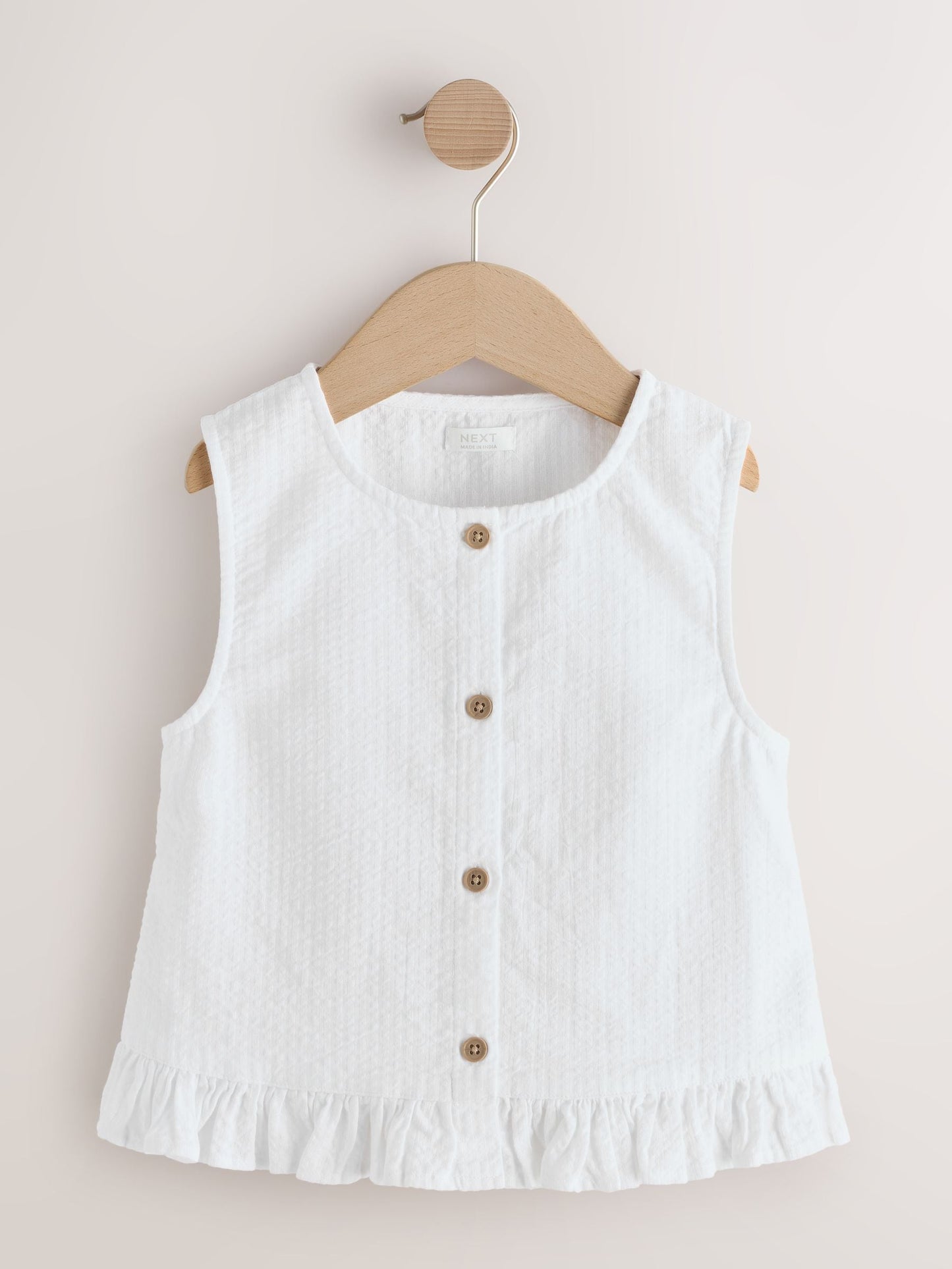 Dsiney Kidz - White Sleeveless Waistcoat (3-16yrs) image 4