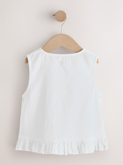 Dsiney Kidz - White Sleeveless Waistcoat (3-16yrs) image 5