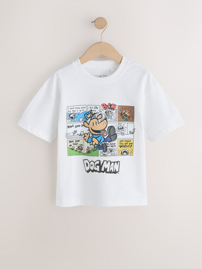 Dsiney Kidz - White Dog Man T-Shirt (3-16yrs) image 1