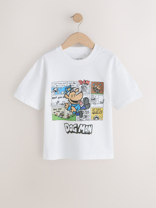Dsiney Kidz - White Dog Man T-Shirt (3-16yrs) image 1