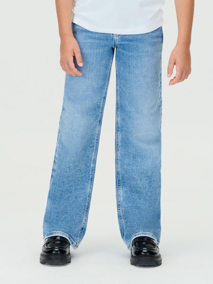 Dsiney Kidz - Calvin Klein Blue High Rise Wide Leg Jeans image 1