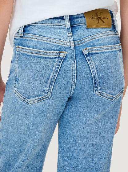 Dsiney Kidz - Calvin Klein Blue High Rise Wide Leg Jeans image 4