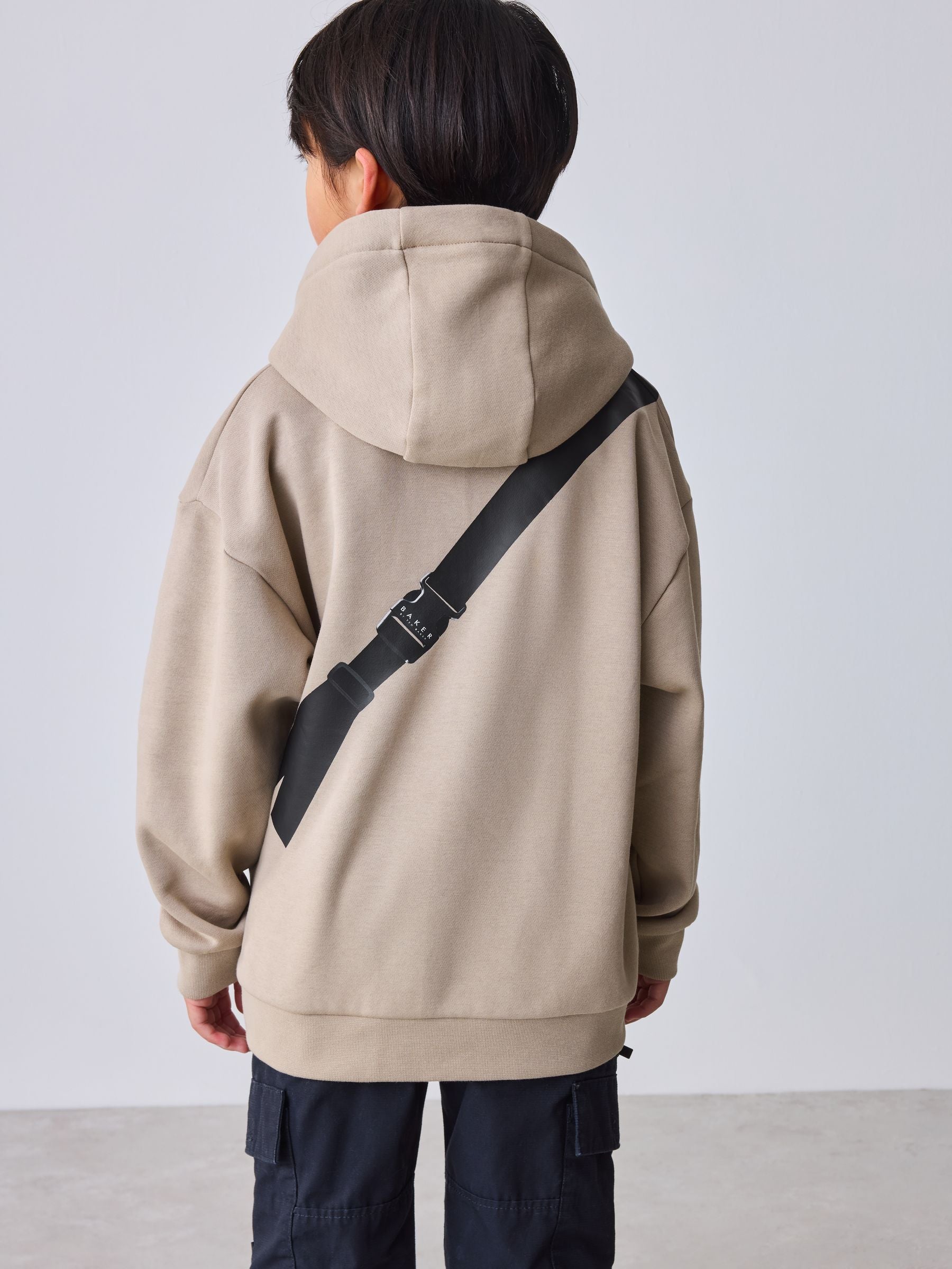 Baker by Ted Baker Stone Bag Hoodie image 2