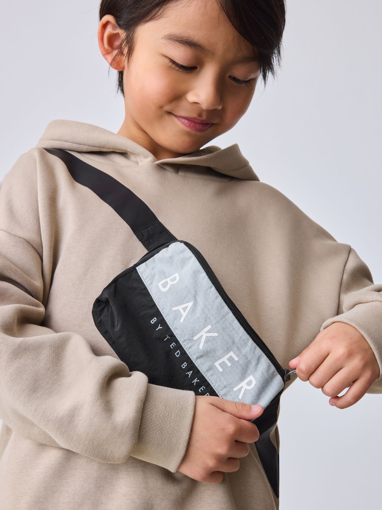 Baker by Ted Baker Stone Bag Hoodie image 3