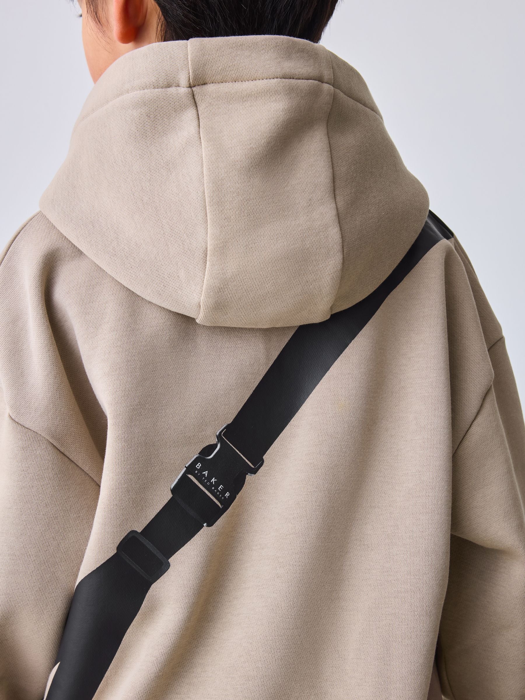 Baker by Ted Baker Stone Bag Hoodie image 5