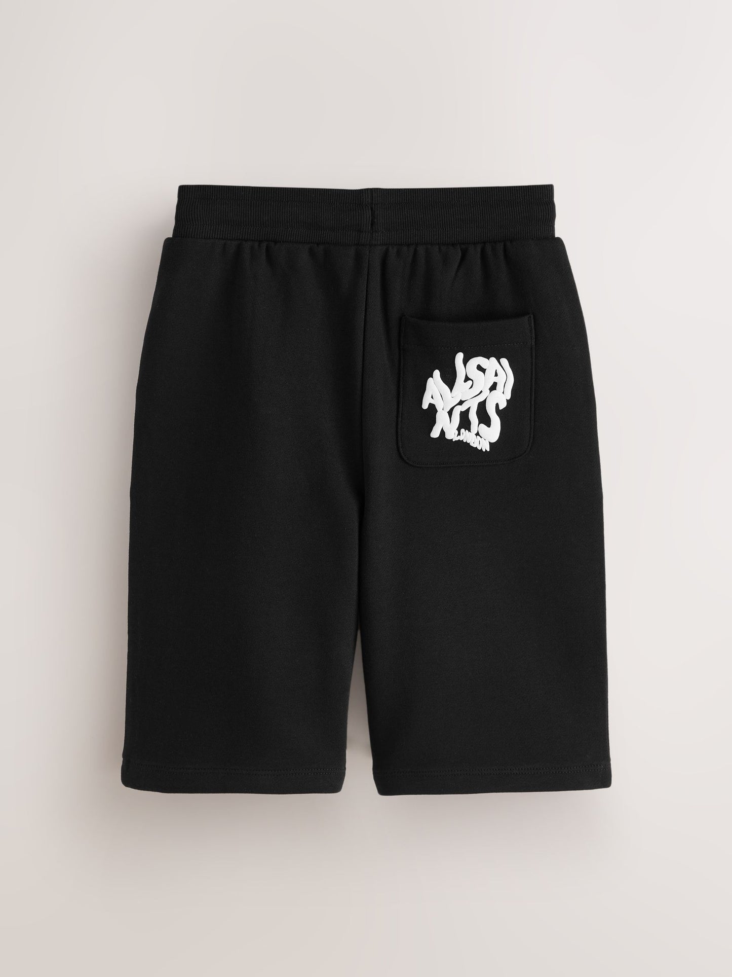 Dsiney Kidz - smALLSAINTS Black Orlando Bermuda Sweat Shorts image 6