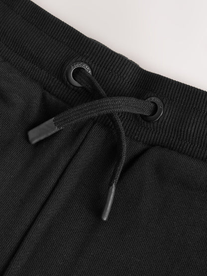 Dsiney Kidz - smALLSAINTS Black Orlando Bermuda Sweat Shorts image 7