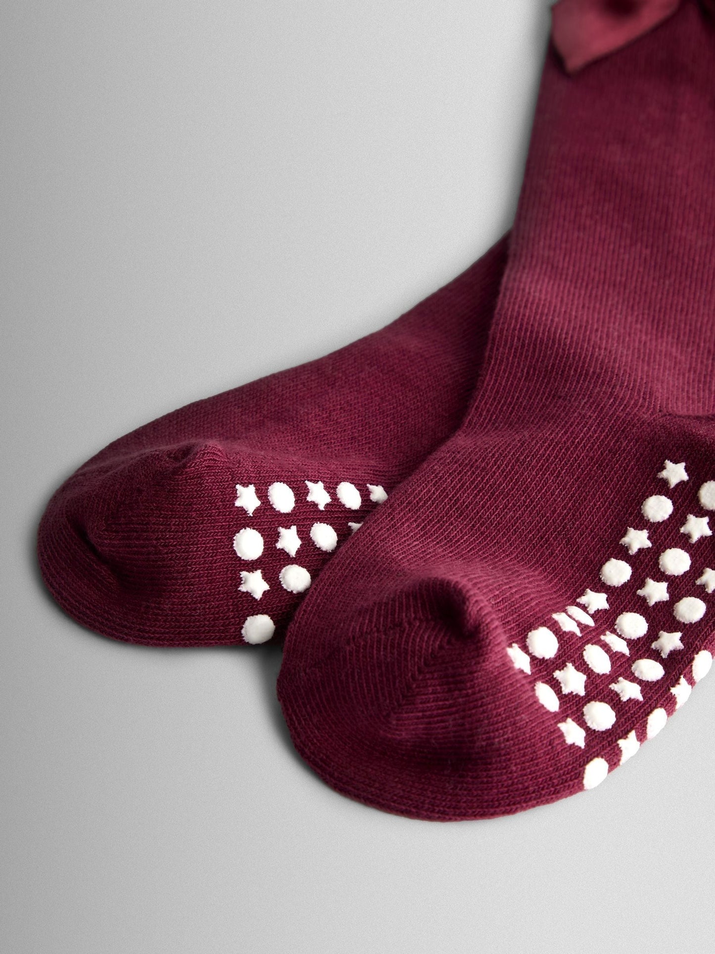 JoJo Maman Bébé Berry Bow Long Socks image 3