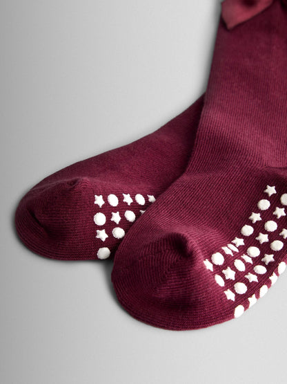 JoJo Maman Bébé Berry Bow Long Socks image 3