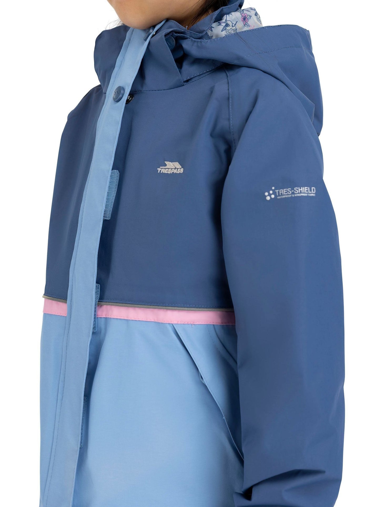 Dsiney Kidz - Trespass Blue Allora Rain Jacket image 4