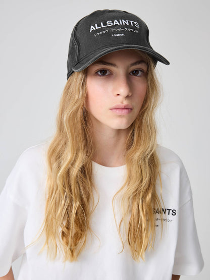 smALLSAINTS Grey Underground Logo Baseball Cap image 1