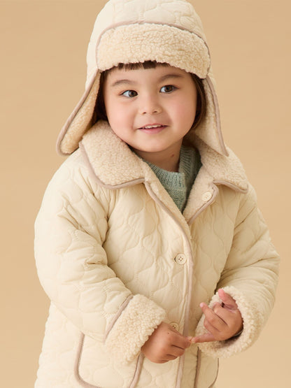 MORI Cream Supersoft Cosy Trapper Hat - image 1